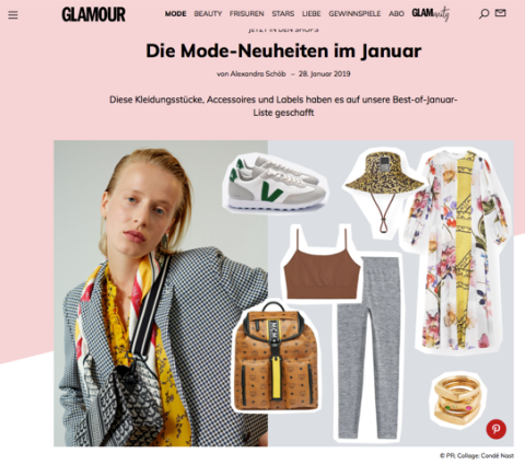 Glamour, Januar 2019