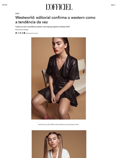 L'Officiel, July 2018