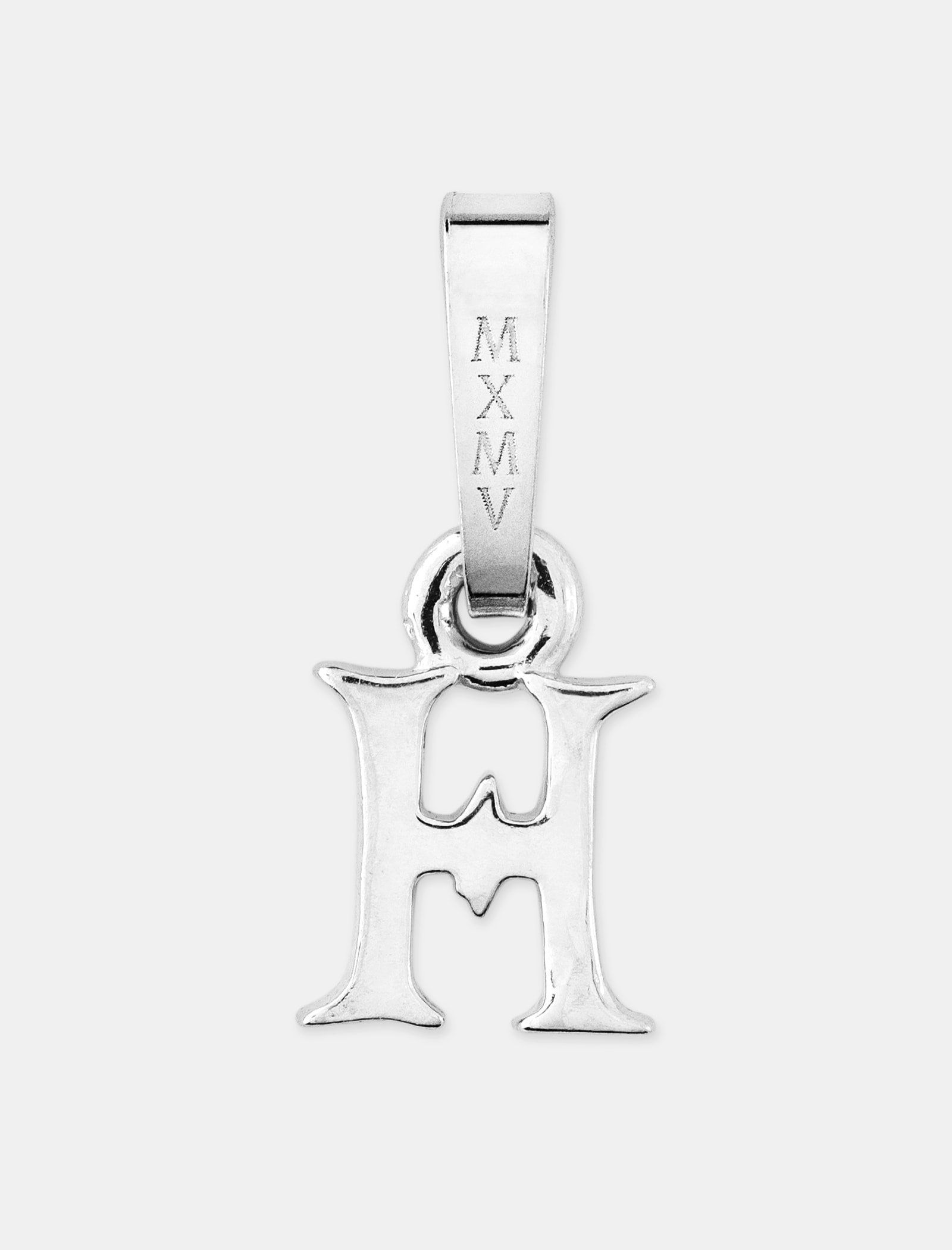 Alphabet Pendants Silver