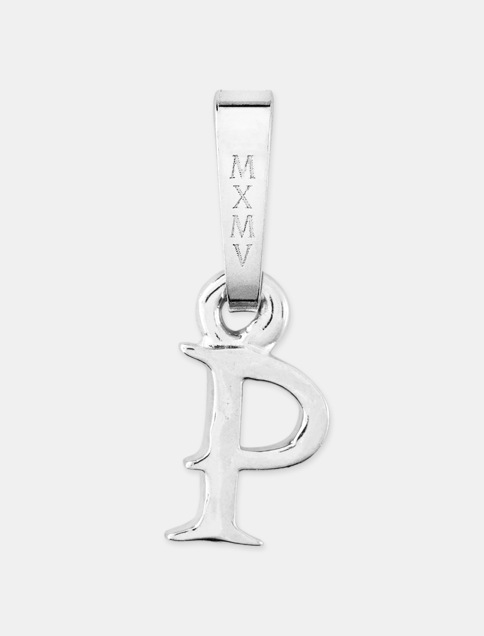 Alphabet Pendants Silver