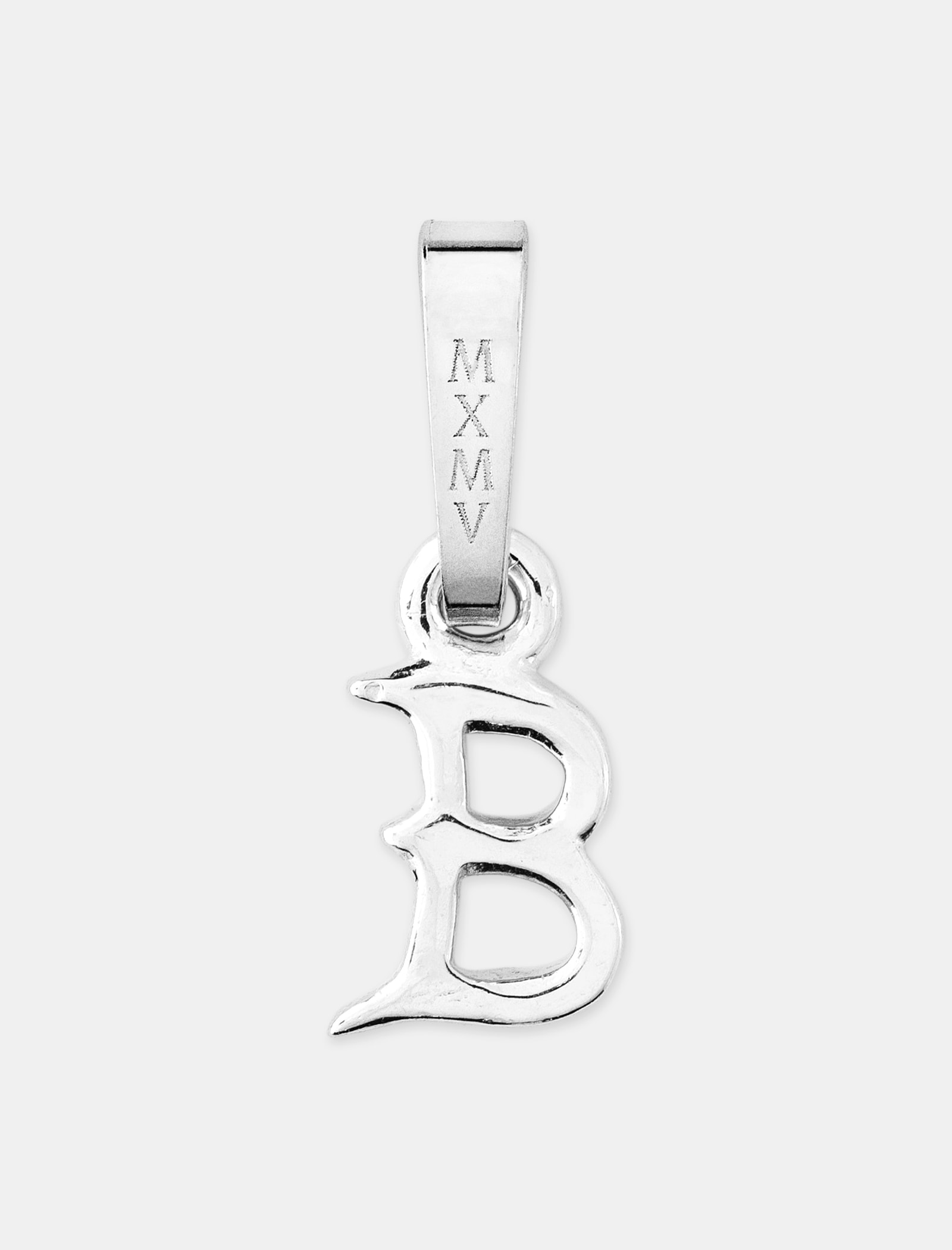 Alphabet Pendants Silver